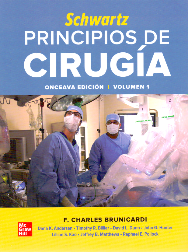 Schwartz. Principios de cirugía 2 Volumenes 11ª ed