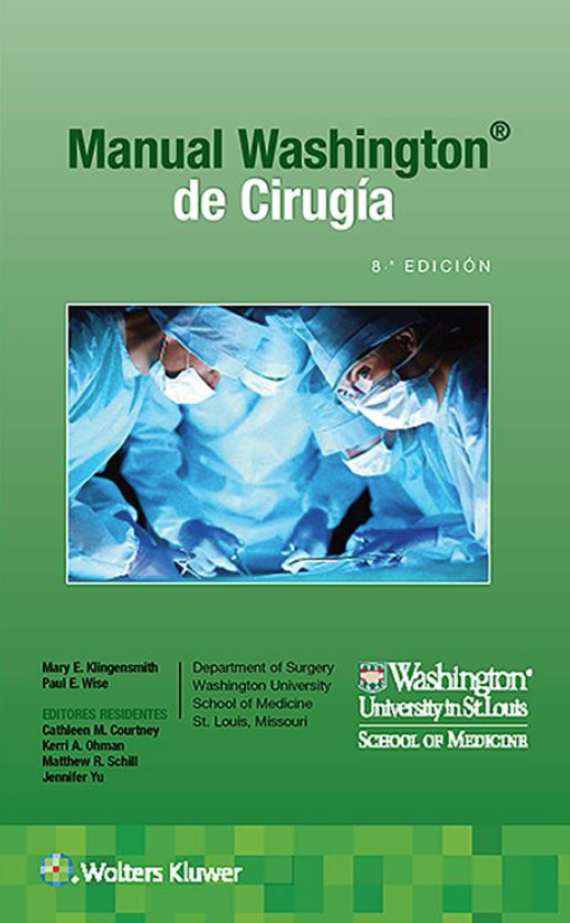 Manual Washington de cirugía 8ª ed