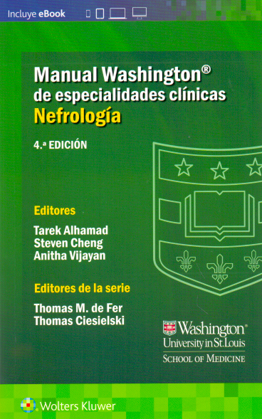 Manual Washington de especialidades clínicas: Nefrología 4ª ed