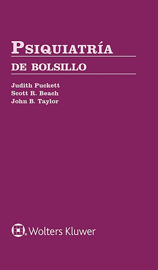 Psiquiatría de bolsillo 1ª ed