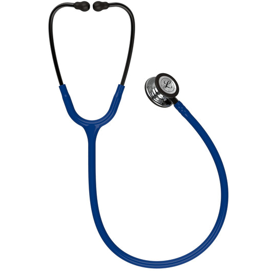 Estetoscopio Littmann Classic III Tubo Azul Marino Acabado Espejo 5863