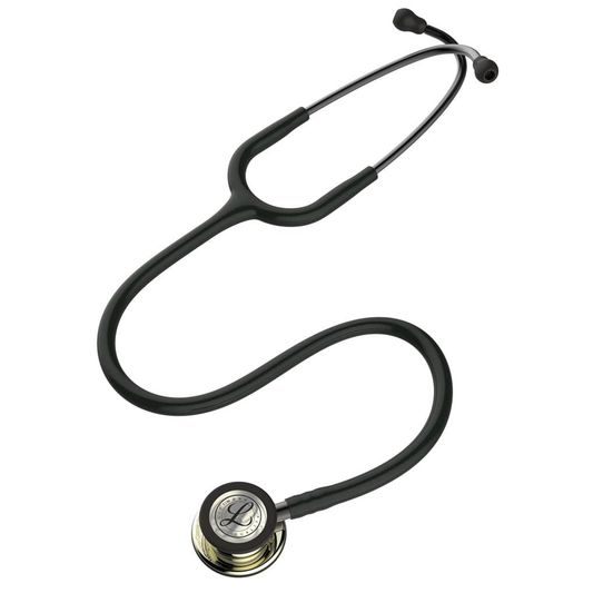 Estetoscopio Littmann Classic III Tubo Negro Acabado Champaña 5861