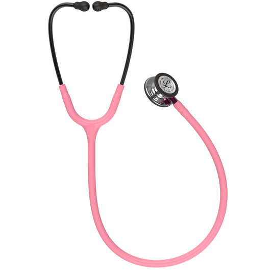 Estetoscopio Littmann CLASSIC III Tubo Rosa Perla
Campana Espejo, conector rosa, auricular humo 5962