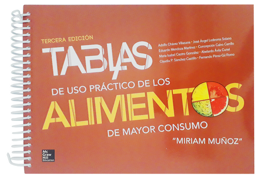 Tablas De Uso Practico De Los Alimentos De Mayor Consumo  3ª ed